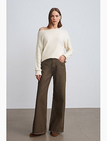 Pull en maille femme dilvin