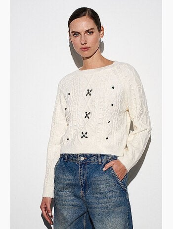 Pull en maille femme dilvin