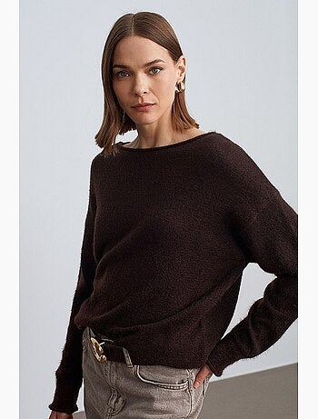 Pull en maille femme dilvin