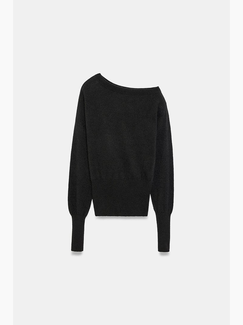 Pull en maille femme dilvin Noir - Kiabi