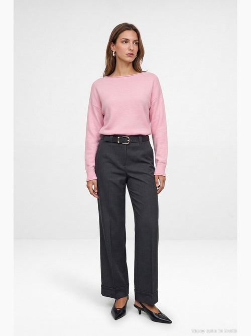 Pull en maille femme dilvin - Kiabi