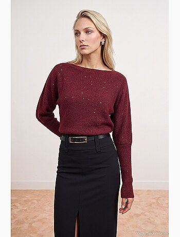 Pull en maille femme dilvin