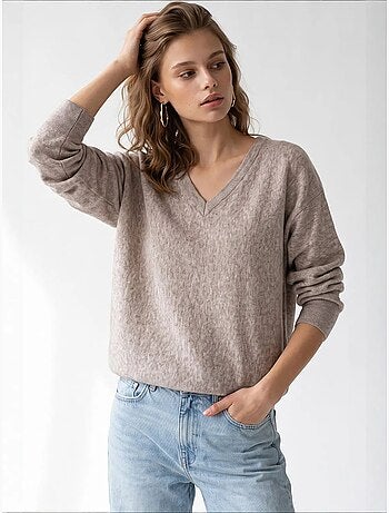 Pull en maille femme mixray