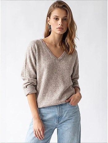 Pull en maille femme mixray