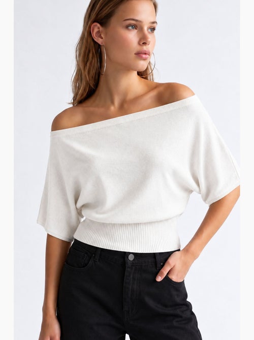 Pull en maille femme mixray - Kiabi Pull en maille femme mixray - Kiabi