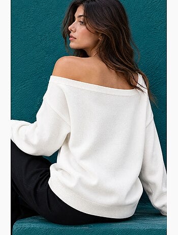 Pull en maille femme mixray