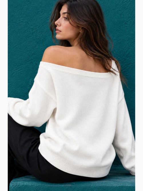 Pull en maille femme mixray - Kiabi Pull en maille femme mixray - Kiabi