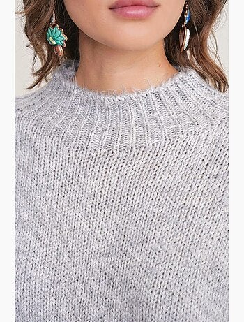 Pull en maille femme mixray