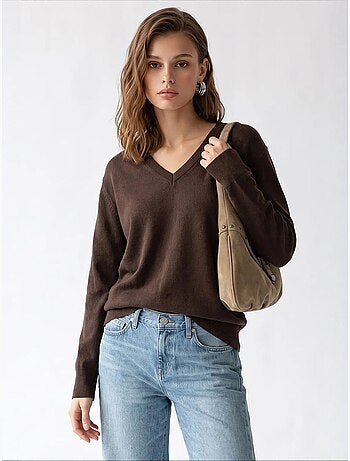 Pull en maille femme mixray