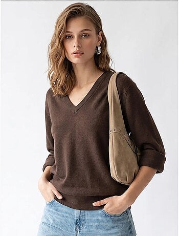 Pull en maille femme mixray