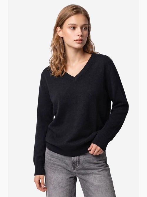 Pull en maille femme mixray - Kiabi