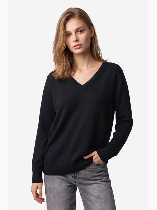 Pull en maille femme mixray - Kiabi