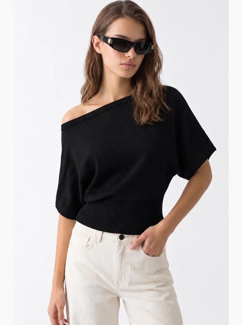 Pull en maille femme mixray - Kiabi