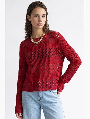 Pull en maille femme mixray