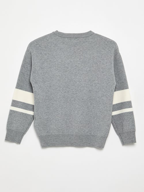 Pull en maille fine jauge col rond - Kiabi Pull en maille fine jauge col rond - Kiabi