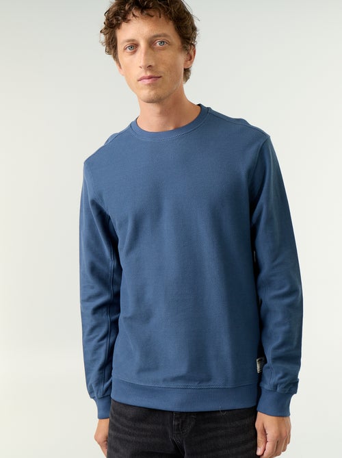 Pull en maille fine jauge côtelée - Kiabi Pull en maille fine jauge côtelée - Kiabi