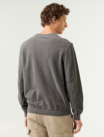 Pull en maille fine jauge côtelée