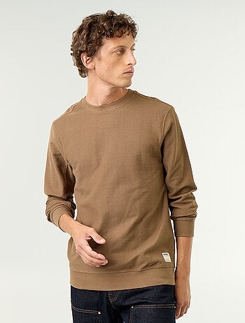Pull en maille fine jauge côtelée
