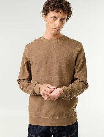 Pull en maille fine jauge côtelée