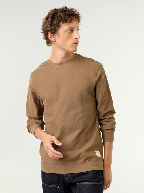 Pull en maille fine jauge côtelée - Kiabi Pull en maille fine jauge côtelée - Kiabi