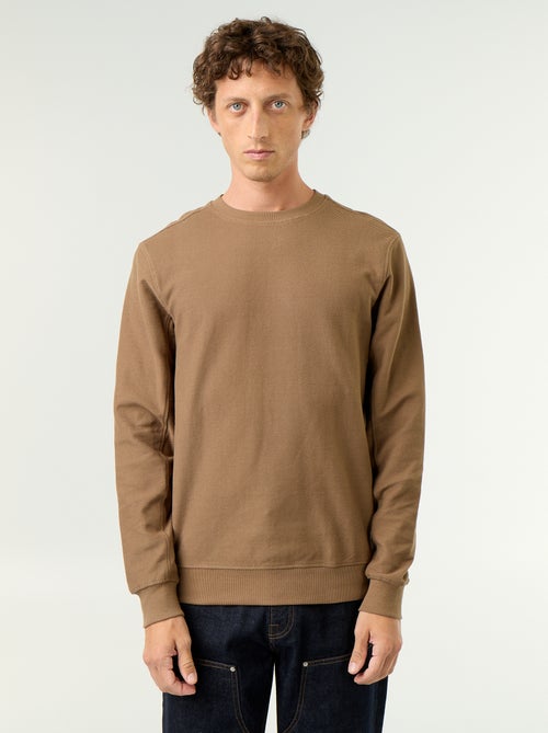Pull en maille fine jauge côtelée - Kiabi Pull en maille fine jauge côtelée - Kiabi