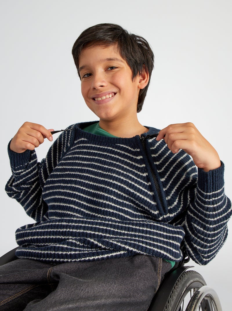 Pull en maille grosse jauge - So Easy Marine - Kiabi