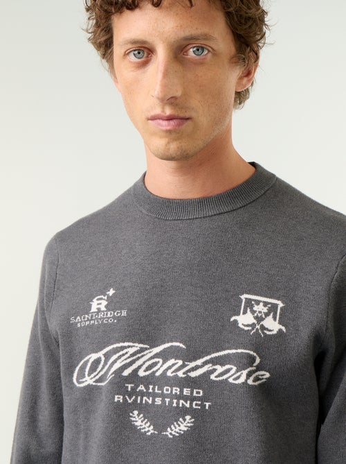 Pull en maille grosse jauge à col rond - Kiabi Pull en maille grosse jauge à col rond - Kiabi