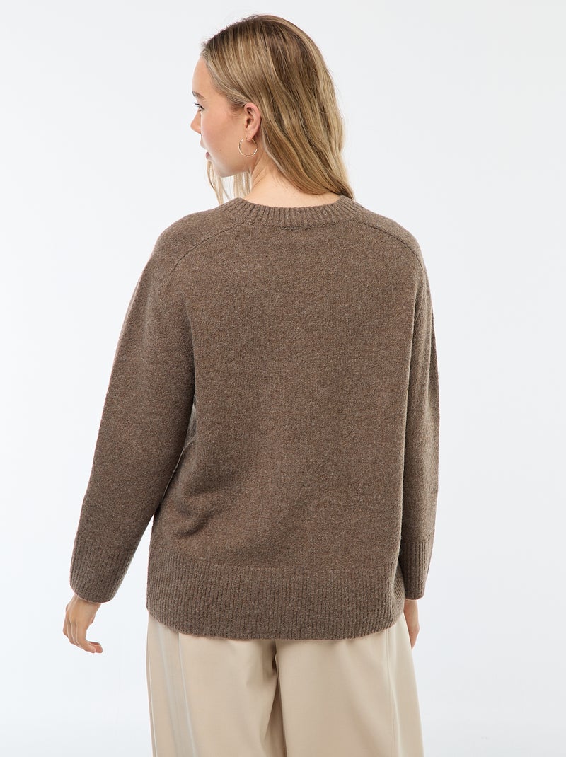 MORGAN Pull /Marine Femme Morgan Jauge pas cher