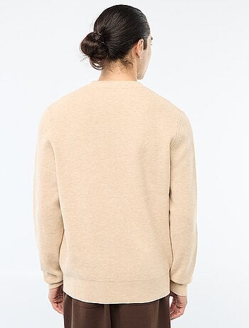 Pull en maille grosse jauge