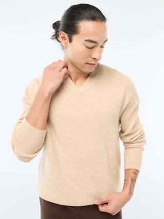 Pull en maille grosse jauge