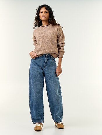 Pull en maille grosse jauge