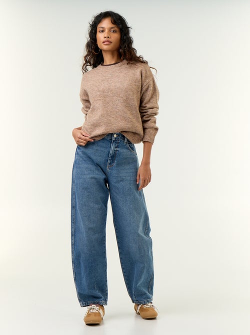 Pull en maille grosse jauge - Kiabi Pull en maille grosse jauge - Kiabi