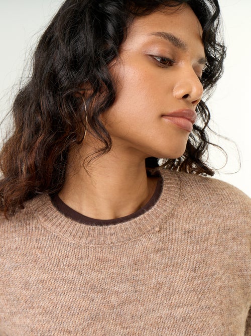Pull en maille grosse jauge - Kiabi Pull en maille grosse jauge - Kiabi