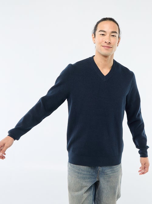 Pull en maille grosse jauge - Kiabi