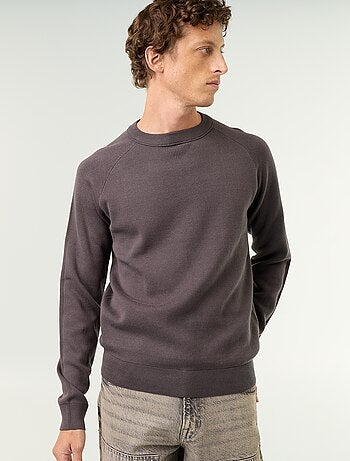 Pull en maille grosse jauge