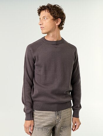 Pull en maille grosse jauge