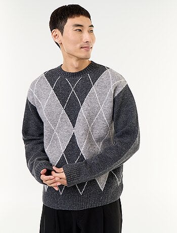 Pull en maille grosse jauge