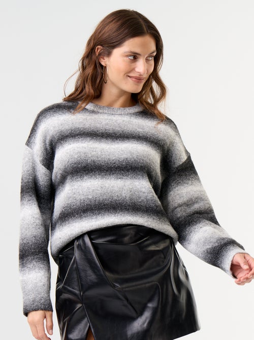 Pull en maille grosse jauge - Kiabi Pull en maille grosse jauge - Kiabi