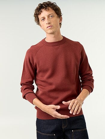 Pull en maille grosse jauge