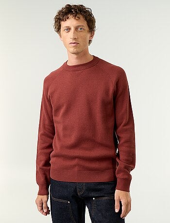 Pull en maille grosse jauge