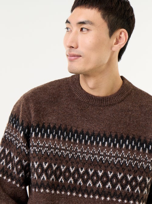 Pull en maille grosse jauge - Kiabi Pull en maille grosse jauge - Kiabi
