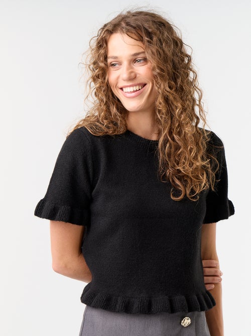 Pull en maille grosse jauge - Kiabi Pull en maille grosse jauge - Kiabi