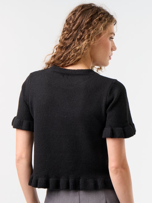 Pull en maille grosse jauge - Kiabi Pull en maille grosse jauge - Kiabi