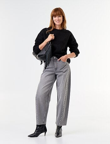 Pull en maille grosse jauge