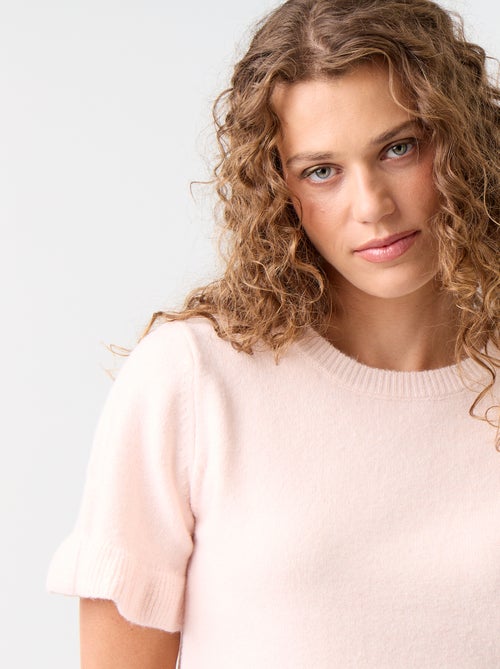 Pull en maille grosse jauge - Kiabi