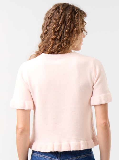Pull en maille grosse jauge - Kiabi