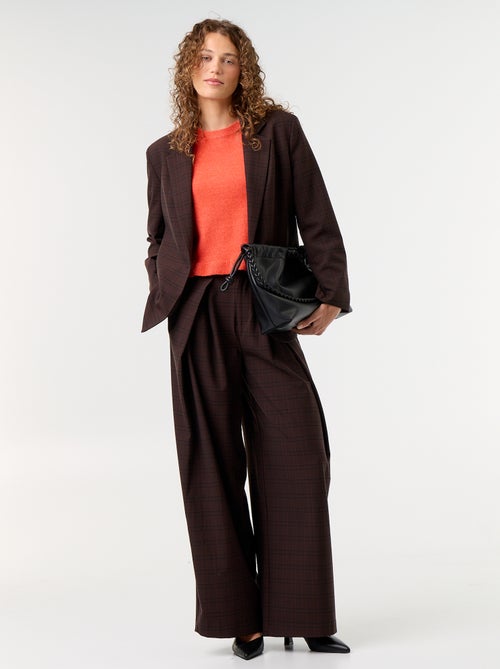Pull en maille grosse jauge - Kiabi
