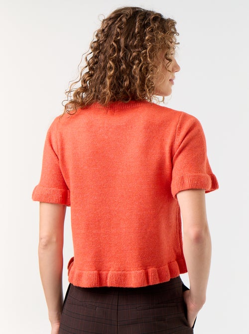 Pull en maille grosse jauge - Kiabi