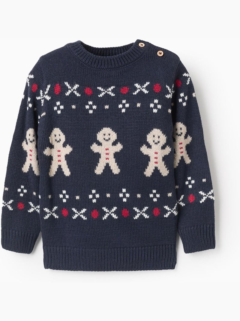 Pull De Noël Fille Next Peppa Pig - Bleu - Âge 1,5-2 Ans (18-24 Mois) - Neuf Avec étiquettes