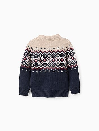 Pull en Maille Jacquard de Noël